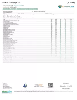 CBD Isolate Oil - 1500mg - Diamond CBD