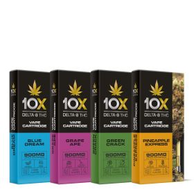 D8 Vape Carts Bundle - 900mg - 10X