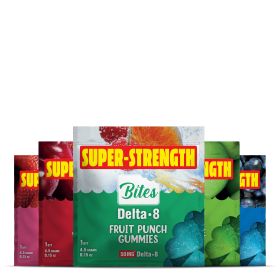 Delta 8 Gummy Pouches Bundle - 50mg - Bites