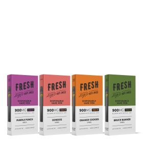 THCP, D8, HHC Vape Pens Bundle - 900mg - Fresh