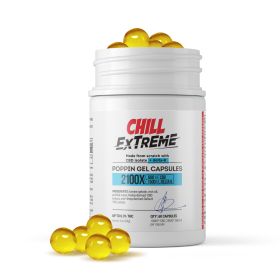 Delta 8 Capsules - 15mg - Chill Extreme - 60ct