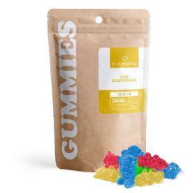 CBD Isolate Sour Bears - 50mg - Diamond CBD