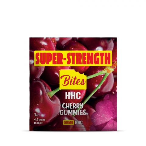 HHC Gummy - Cherry - 50MG - Bites - Thumbnail 2