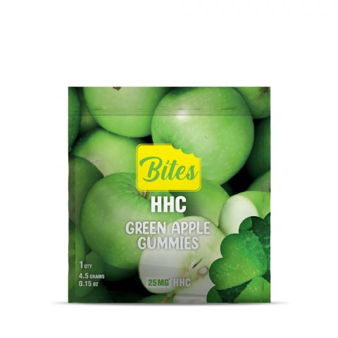 HHC Gummy - 25mg - Green Apple - Bites - Thumbnail 2