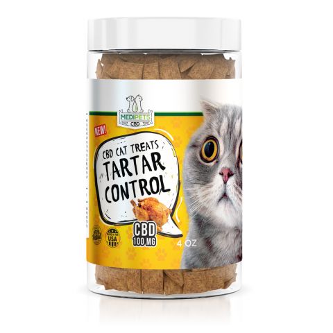 MediPets CBD Cat Treats - Cat Cafe´ Tartar Control - 100mg - Thumbnail 2