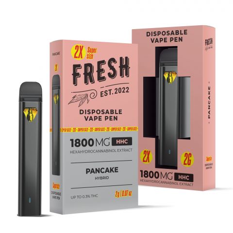 HHC Vape Pen - 1800mg - Pancakes - Hybrid - 2ml - Fresh - Thumbnail 1