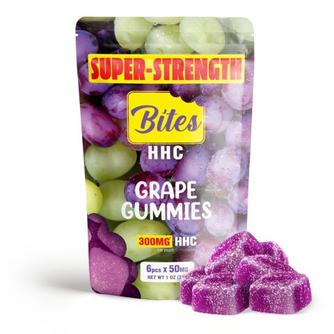 Bites HHC Gummies - Grape - 300MG - Thumbnail 1