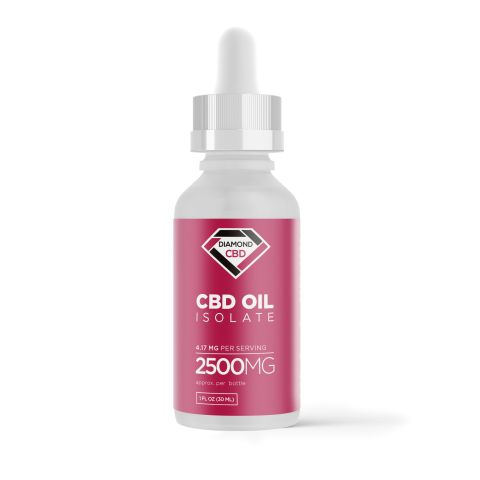 CBD Isolate Oil - 2500mg - Diamond CBD - Thumbnail 3