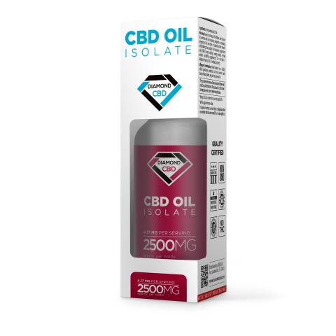 CBD Isolate Oil - 2500mg - Diamond CBD - Thumbnail 4