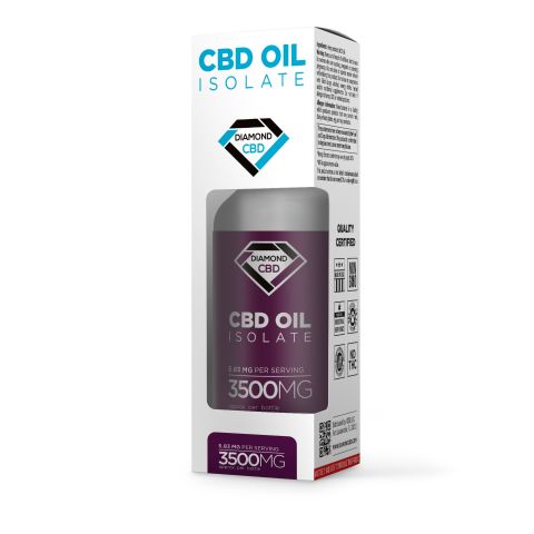 CBD Isolate Oil - 3500mg - Diamond CBD - Thumbnail 4