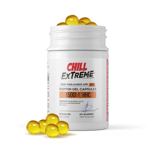 HHC Capsules - 25mg - Chill Extreme - 60ct - Thumbnail 1