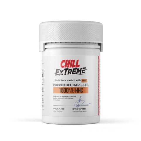 HHC Capsules - 25mg - Chill Extreme - 60ct