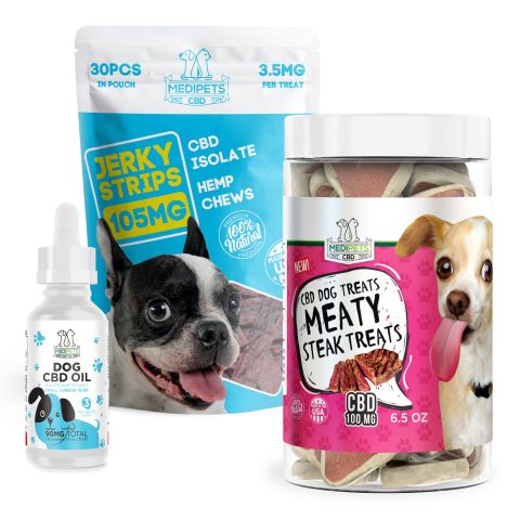 CBD for Dogs Bundle - Small Dogs - MediPets - Thumbnail 1