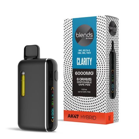 Clarity Blend - 6000mg - Hybrid Vape Pen - 6ml - Blends by Fresh - Thumbnail 1