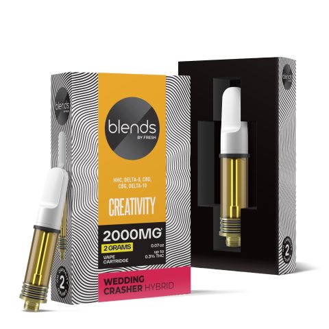 Creativity Blend - 2000mg - Hybrid Vape Cart - 2ml - Blends by Fresh - Thumbnail 1