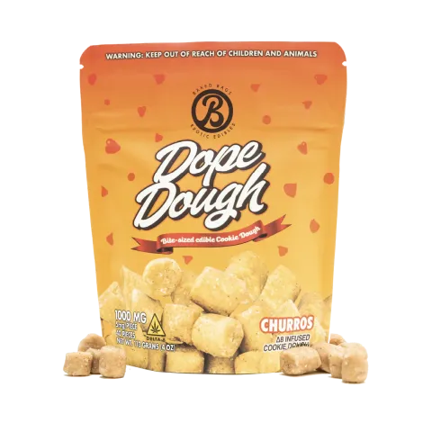 D8 Dope Dough Bites - 25mg - Churros - Baked Bags - Thumbnail 1