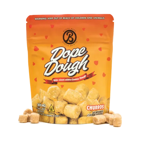 D9 Dope Dough Bites - 5mg - Churros - Baked Bags - Thumbnail 1