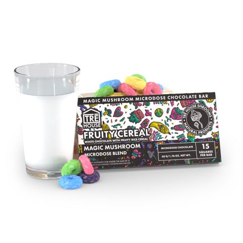 Magic Mushroom Chocolate - 22.5mg - Fruity Cereal - Tre House - Thumbnail