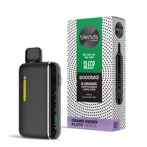 Sleep Blend - 6000mg - Indica Vape Pen - 6ml - Blends by Fresh - Thumbnail 1