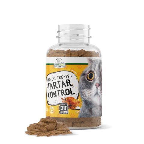 MediPets CBD Cat Treats - Cat Cafe´ Tartar Control - 200mg - Thumbnail 1