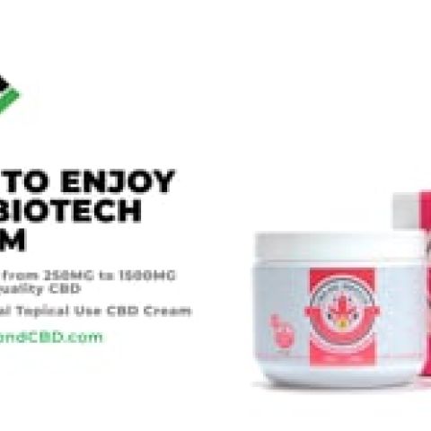 CBD Pain Relief Cream - 1,500mg - 4oz - Biotech CBD - Video Thumbnail 1