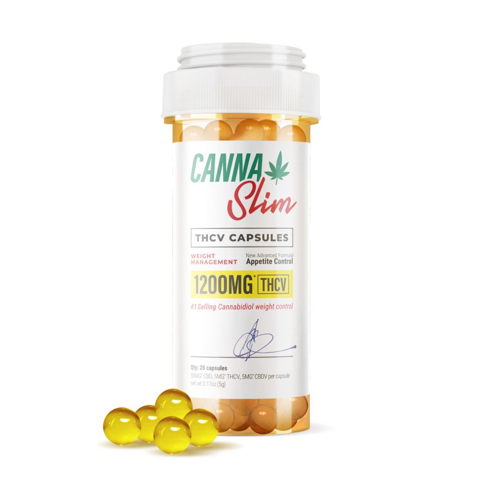 Canna Slim THCV Capsules - 1200MG