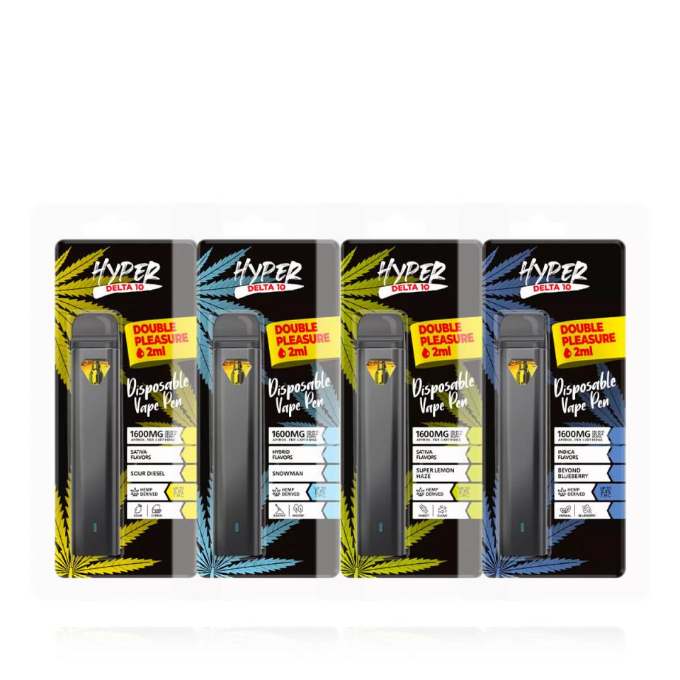 Hyper Delta-10 THC Disposable Vape - 4 Pack Bundle