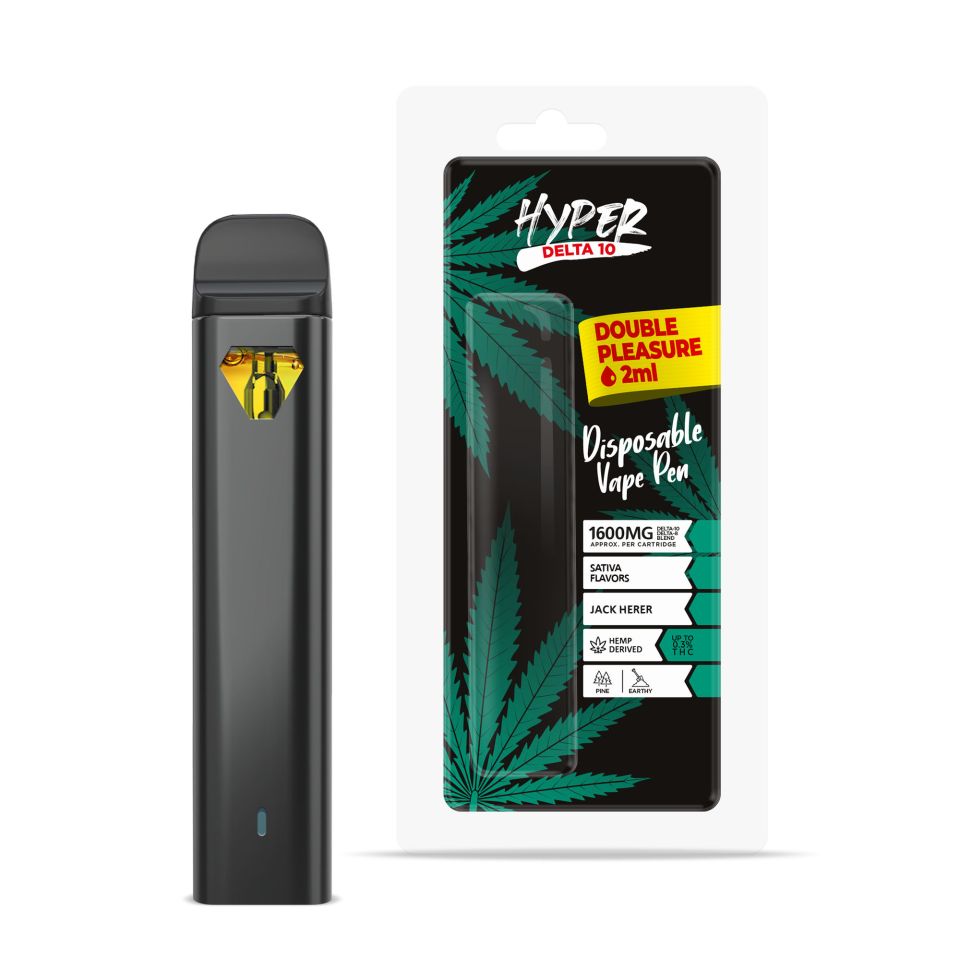 Jack Herer THC Vape - Delta 10 - Disposable - Hyper